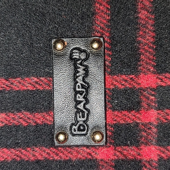 Bearpaw red multi pocket crescent hobo bag - Picture 2 of 9